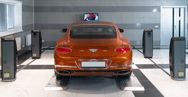 T8214 VELOX бесконтактный стенд сход развал Техно Вектор 